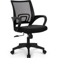 NEO CHAIR Office Computer Chair Ergonomic Mid-Back Mesh Desk Chair, Black